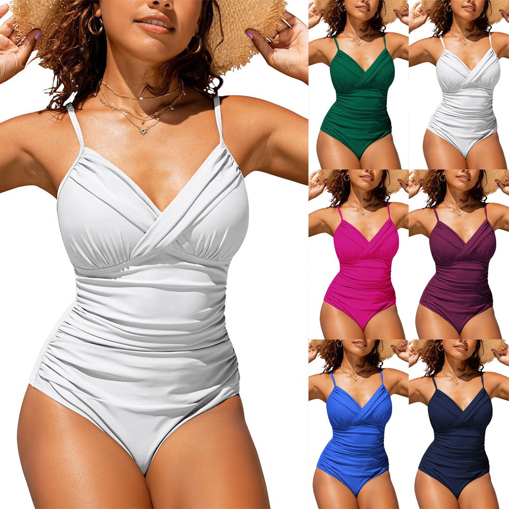 Swimsuit Bikini Ruched - Costume da bagno da donna bikini
