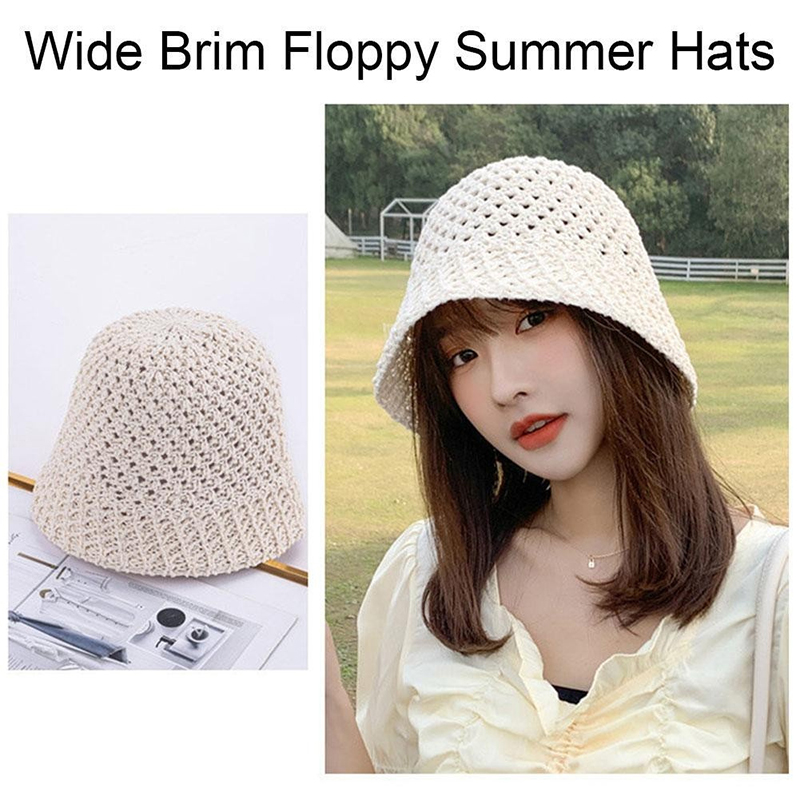 Hat Floppy Wide - Nuove ragazze cappello da sole a