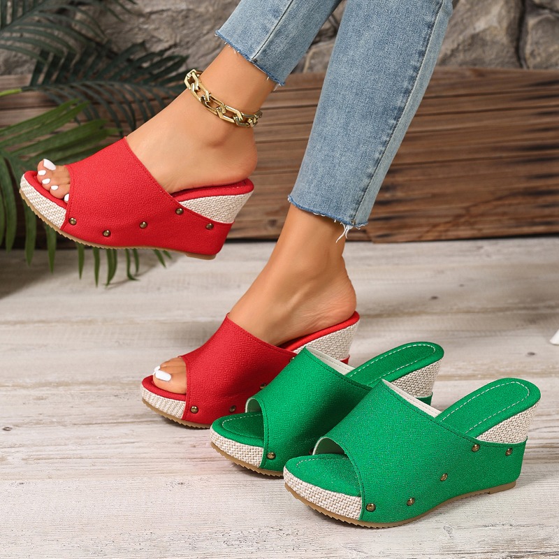 Wedge Espadrille Women - Nuove Ciabatte Estive 2026 da Donna,