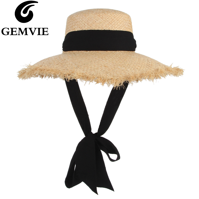 Hat Floppy Wide - Gemvie Fatti a Mano Tessuto di