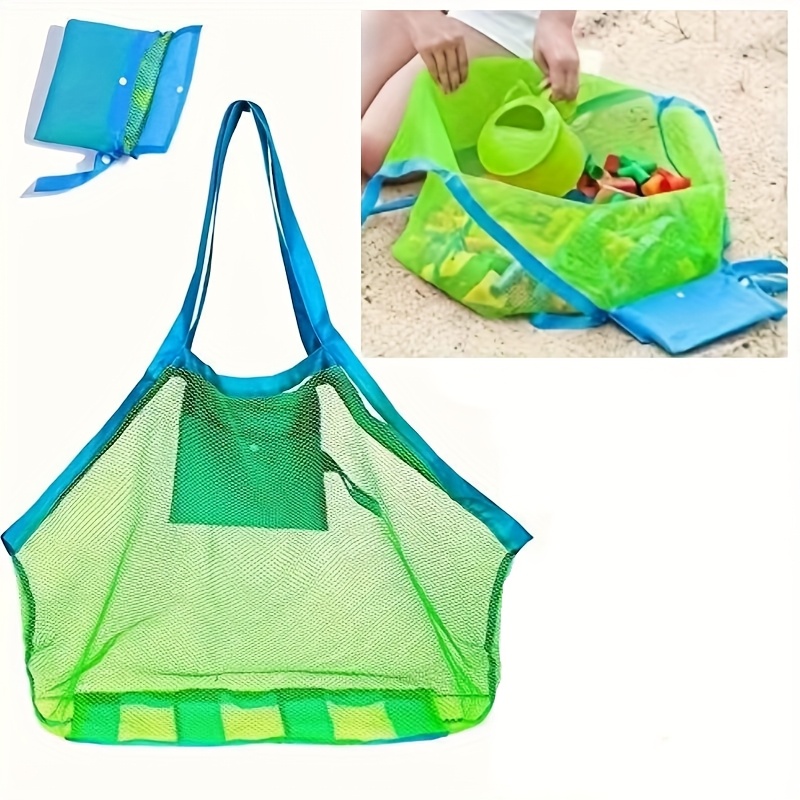 Tote Bag Beach - Borsa da spiaggia grande in rete,