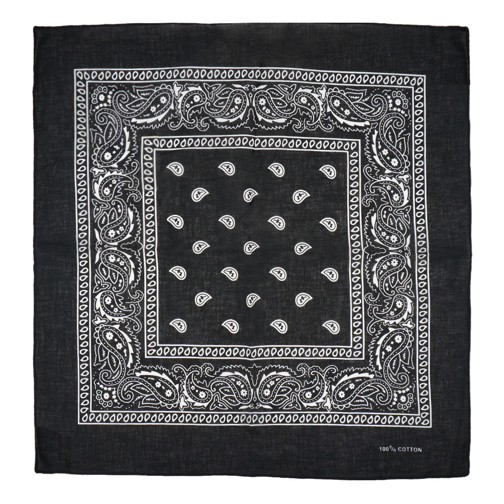 Headband Summer Knit - 100% cotone Paisley Bandana Bohemian HipHop