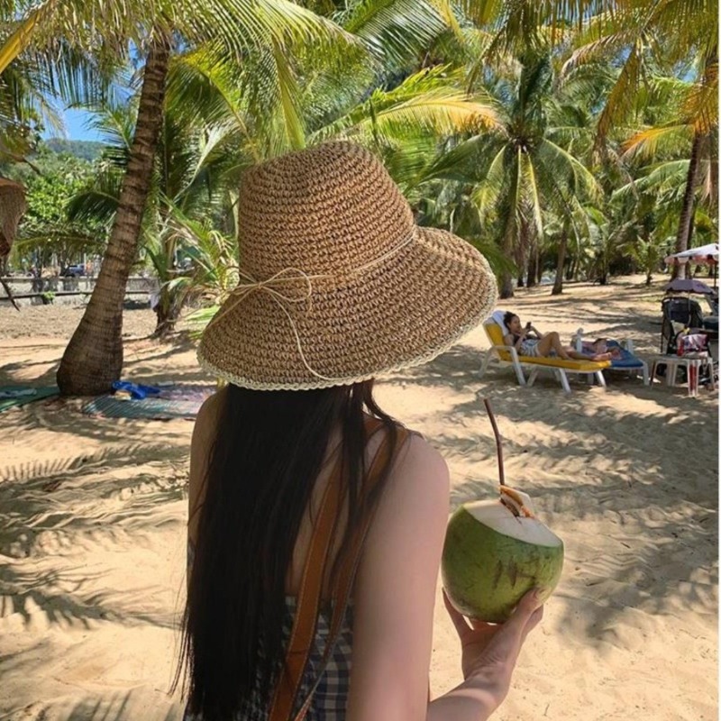 Hat Floppy Wide - Cappello da sole estivo da donna