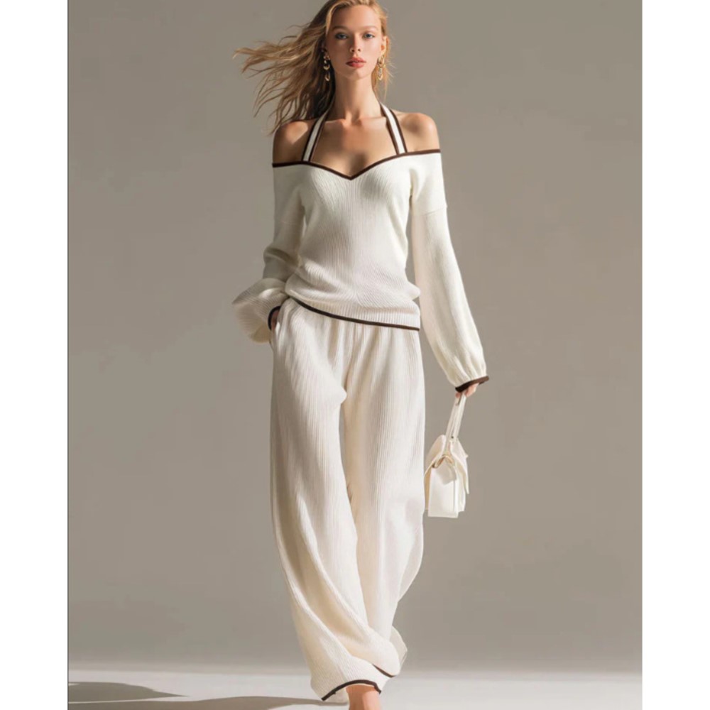 Blouse Off Shoulder - Completo da Donna Sexy con Top