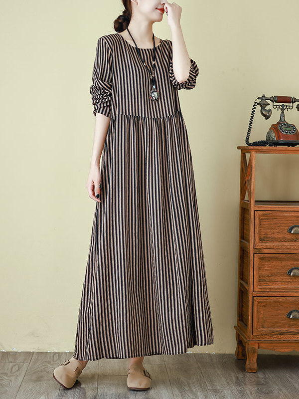 Nuovo Stile Primaverile: Abito - Linen Dress Wrap recensione e prezzo