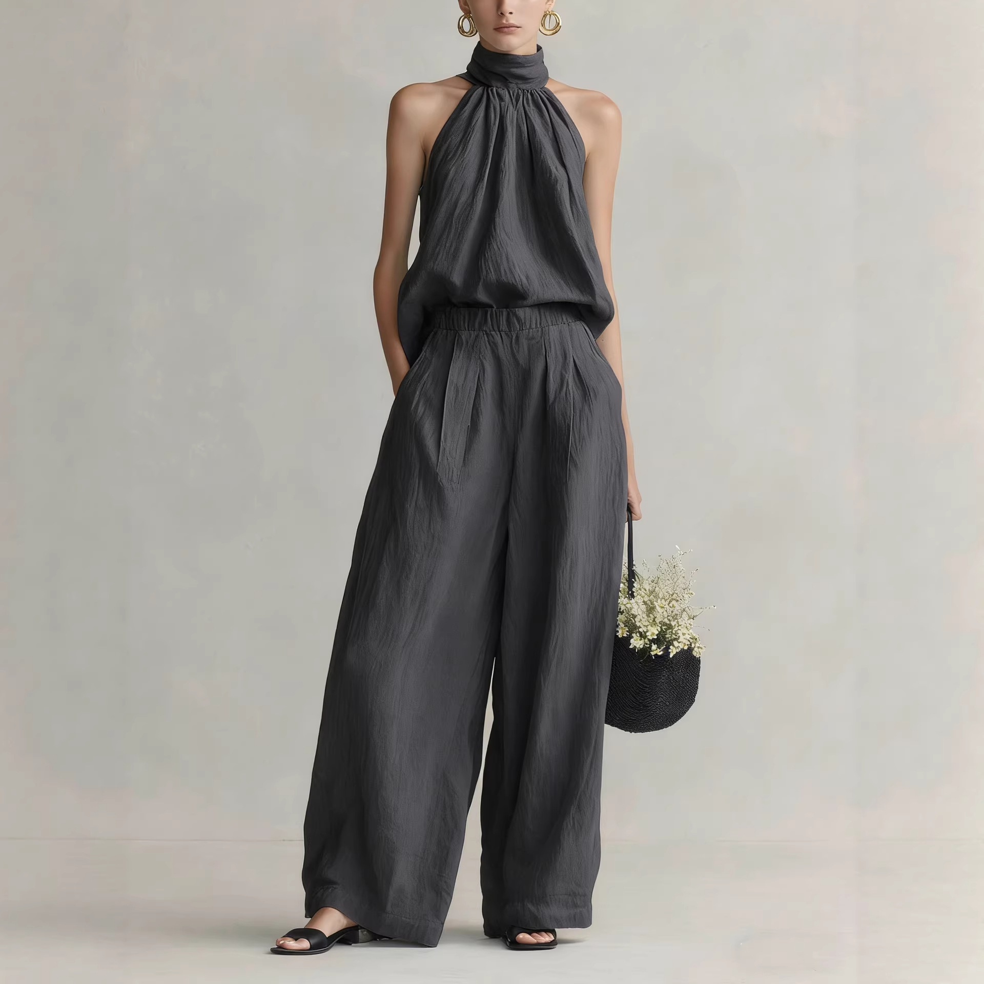 Completo da donna estivo 2026  - Linen Pant Wide recensione e prezzo