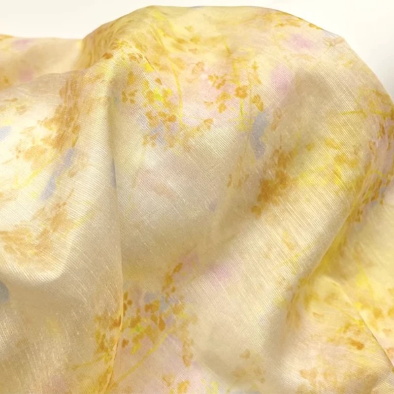 Tessuto ramiè di seta con stam - Kimono Sheer Floral recensione e prezzo