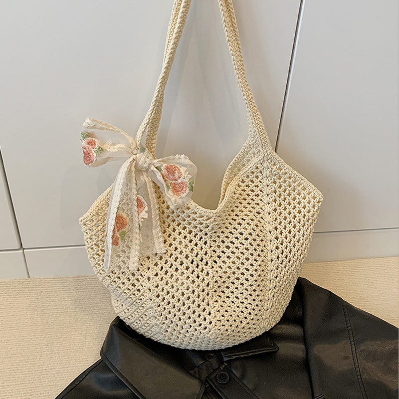 Borse Tote Estive in Pizzo con - Crochet Bag Raffia recensione e prezzo