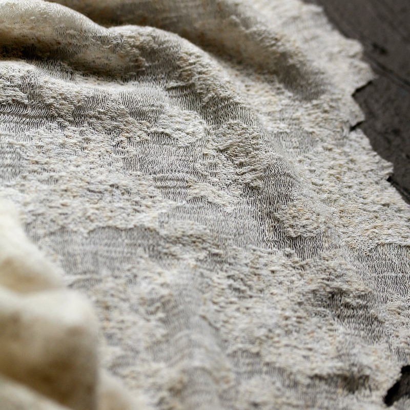 Tessuto in maglia di cotone e  - Linen Dress Wrap recensione e prezzo