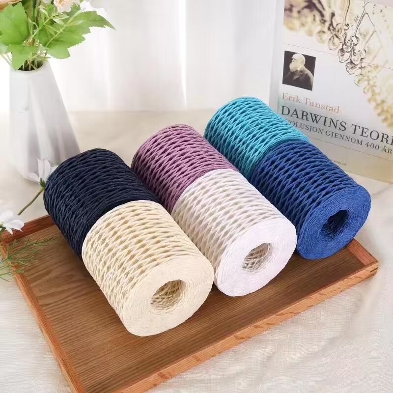 Filato di rafia da 190 g, fila - Crochet Bag Raffia recensione e prezzo