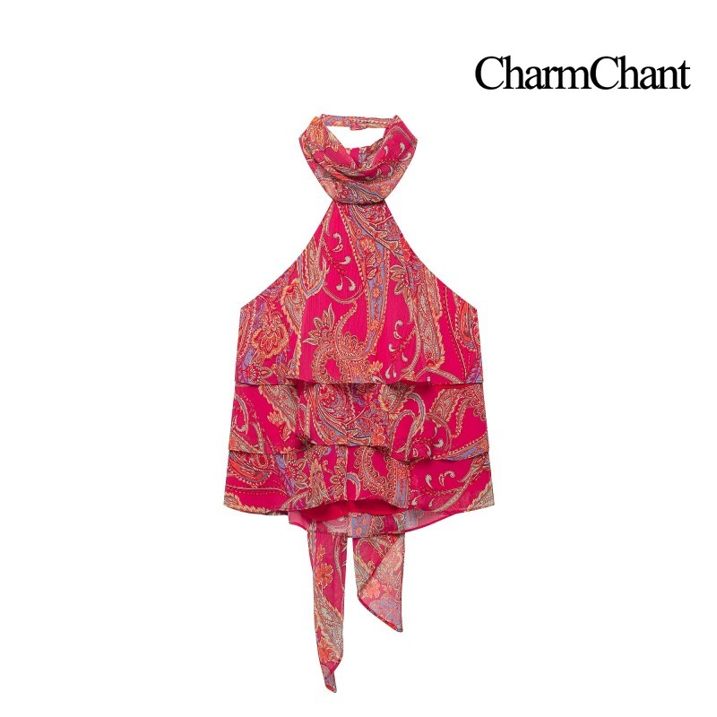 CHARMCHANT Set 2 Pezzi da Donn - Romper Floral Print recensione e prezzo