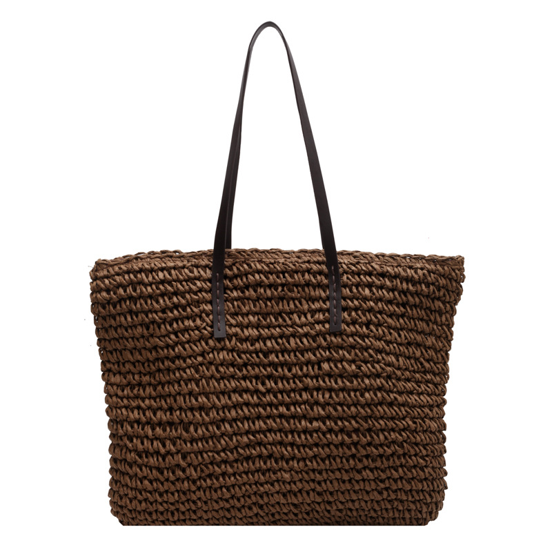Borse tote in paglia intreccia - Crochet Bag Raffia recensione e prezzo