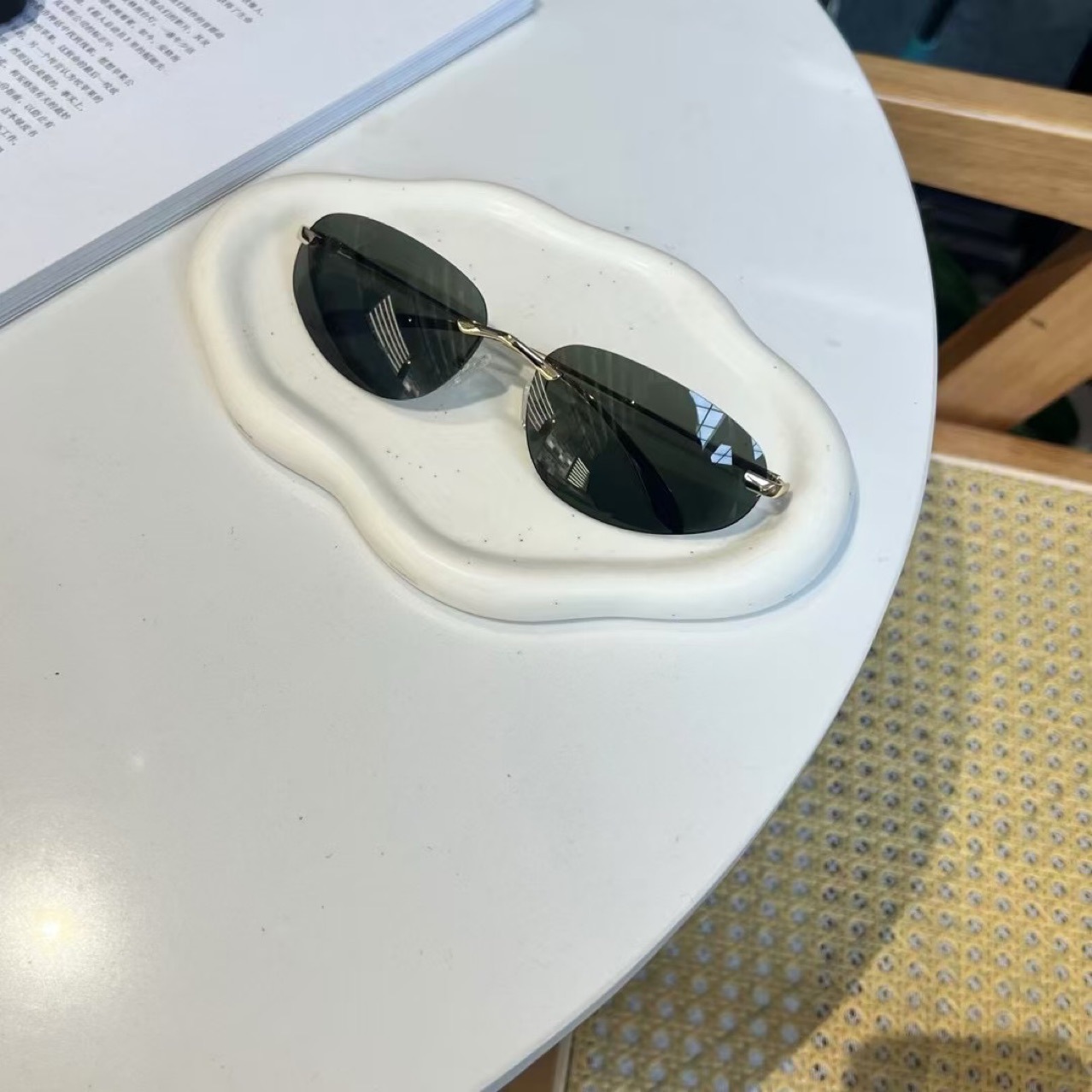 Tonalità senza montatura UV400 - Sunglasses Cat Eye recensione e prezzo