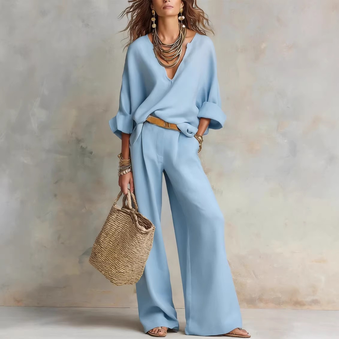 Completo Casual Vintage da Don - Linen Pant Wide recensione e prezzo