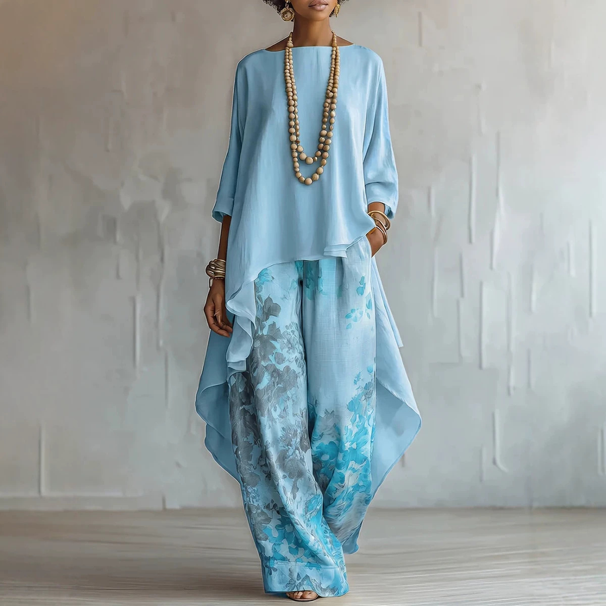 Completo da donna in lino a 2  - Linen Pant Wide recensione e prezzo