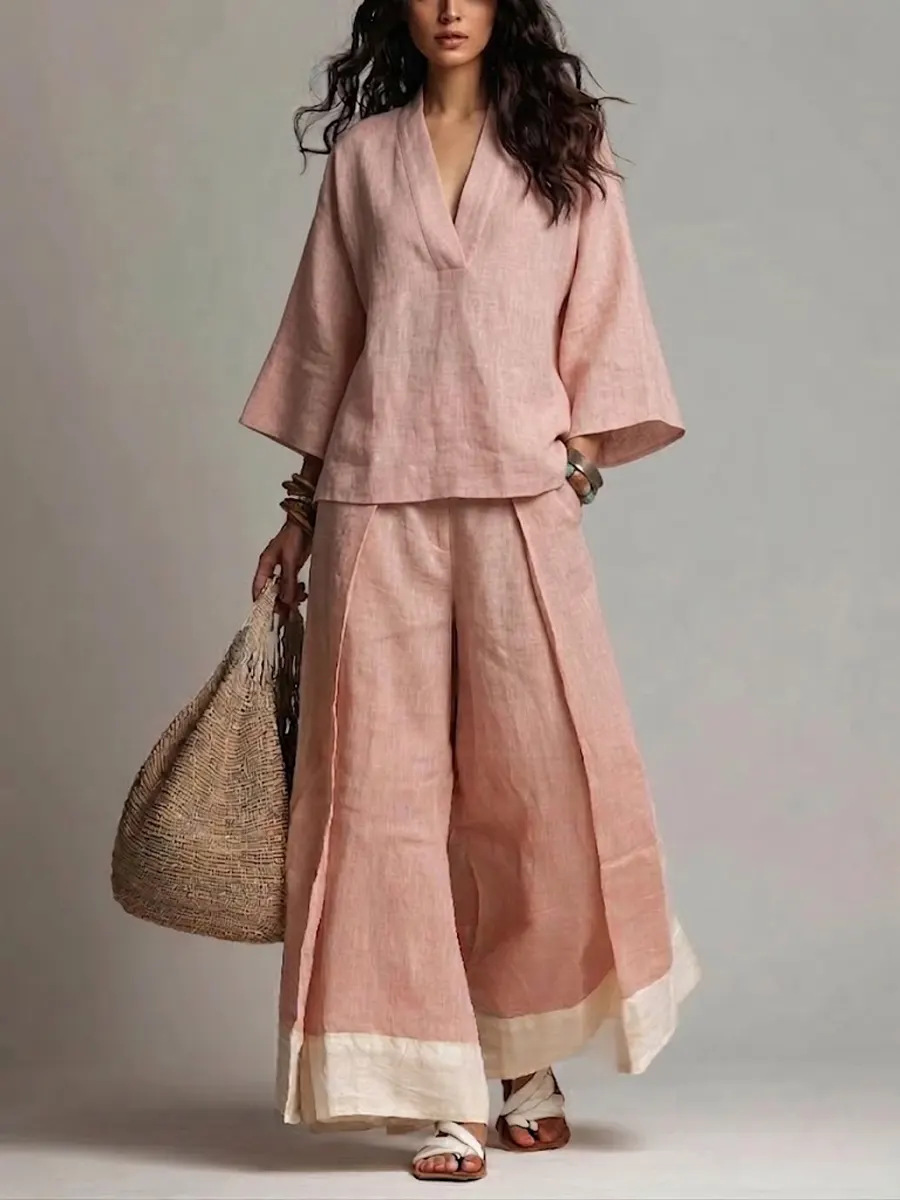 Completo Estivo da Donna in Co - Linen Pant Wide recensione e prezzo