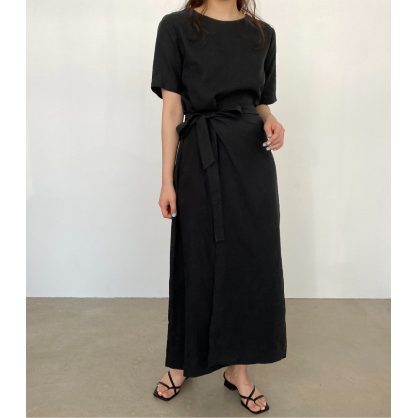 Elegante Abito Avvolgente in C - Linen Dress Wrap recensione e prezzo