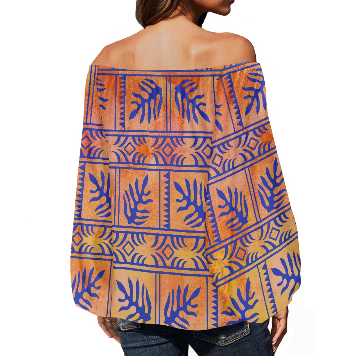 Abbigliamento Tribale Polinesi - Blouse Off Shoulder recensione e prezzo