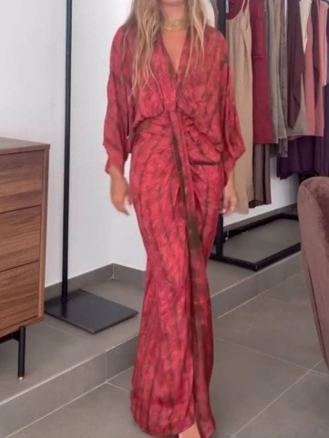 Abito Estivo da Donna in Lino  - Linen Dress Wrap recensione e prezzo