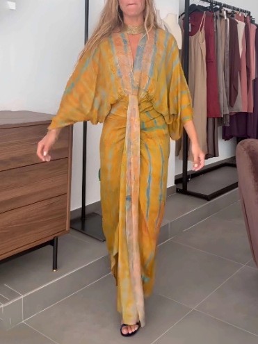Abito Estivo da Donna in Lino  - Linen Dress Wrap recensione e prezzo
