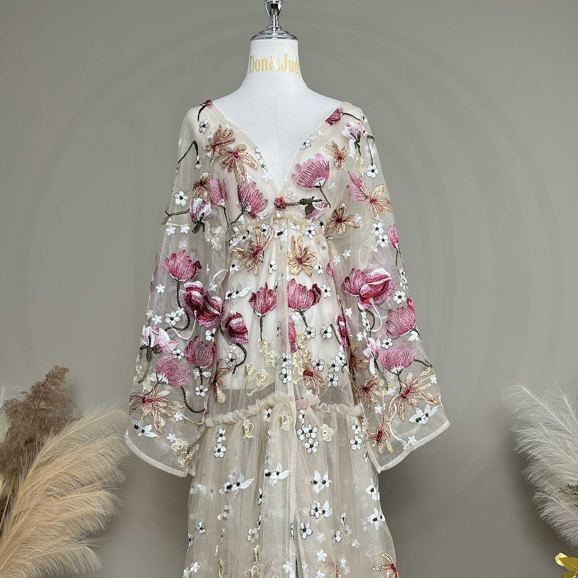 Abito da sera/da sposa stile k - Kimono Sheer Floral recensione e prezzo