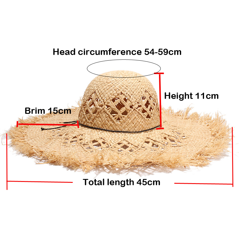 Nuove donne estate cappello di - Hat Floppy Wide recensione e prezzo