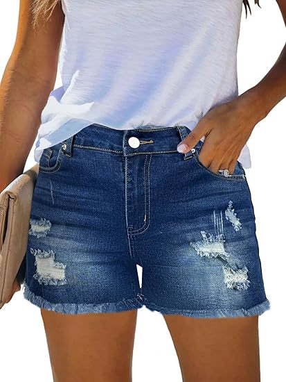 Shorts in denim vintage casual - Shorts Denim Frayed recensione e prezzo