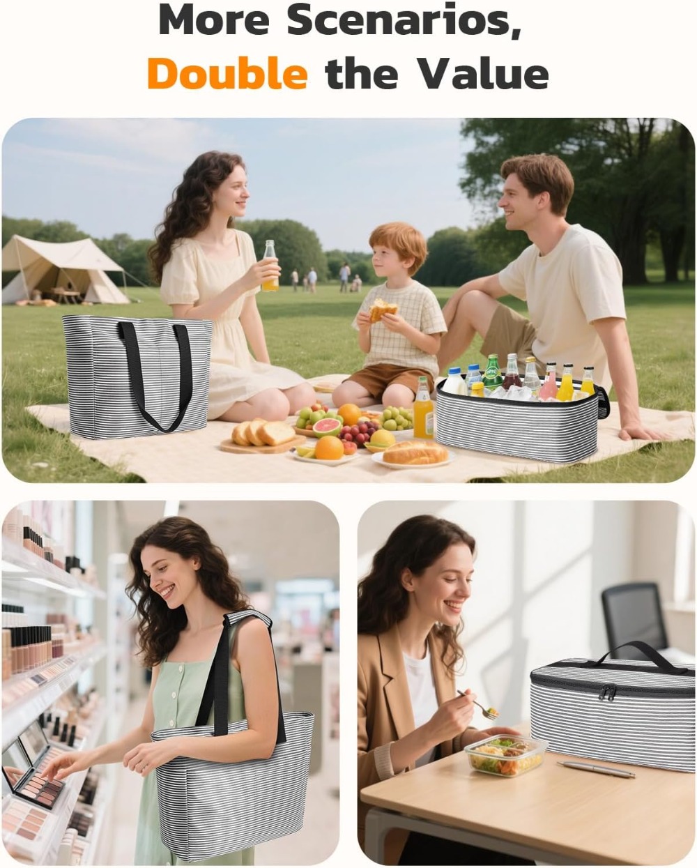 Set Borsa da Spiaggia e Borsa  - Tote Bag Beach recensione e prezzo