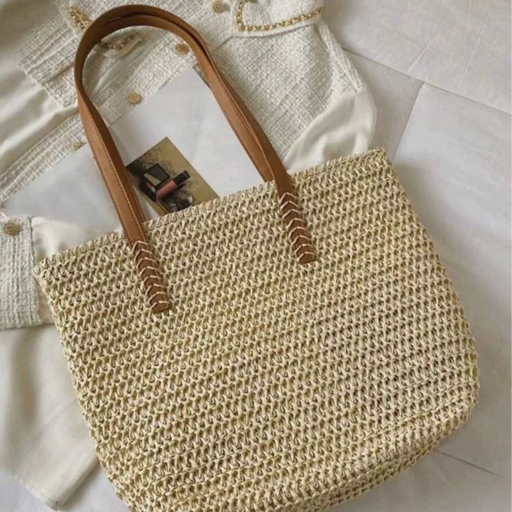 Borsa Tote in Paglia Intreccia - Tote Bag Beach recensione e prezzo