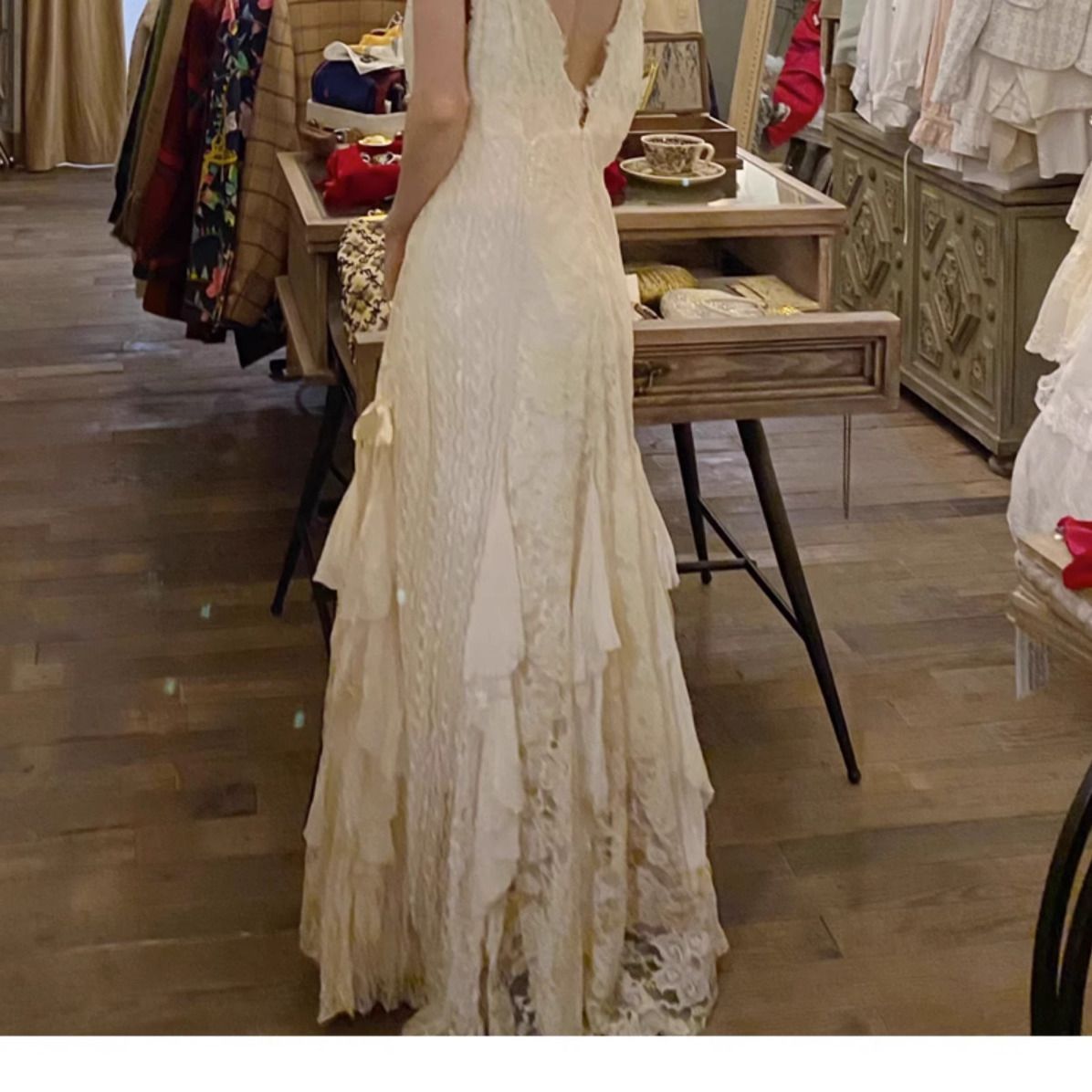 Abito Gotico in Pizzo, Vestito - Maxi Dress Halter recensione e prezzo