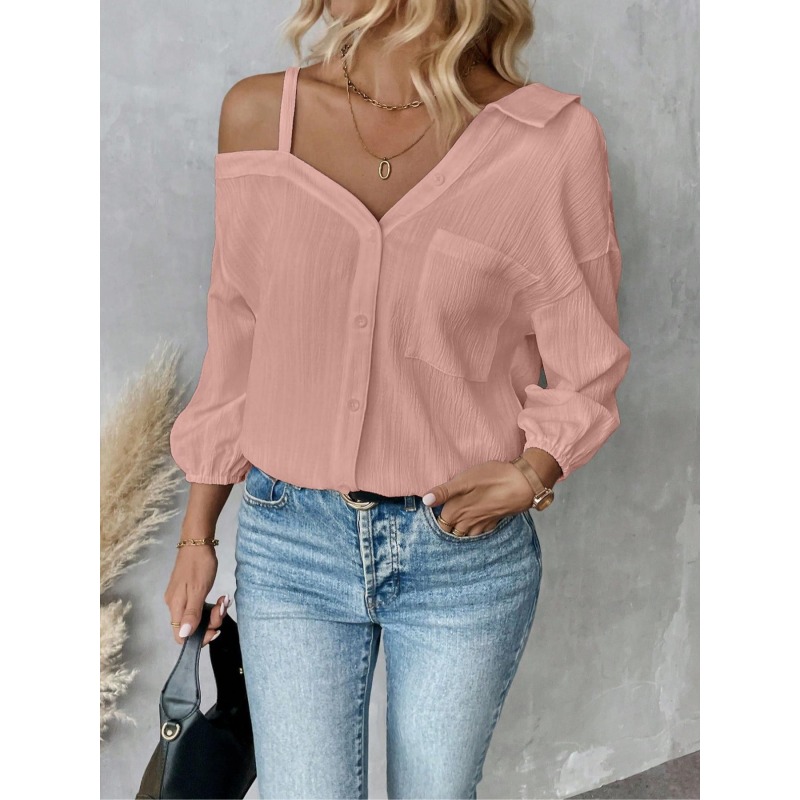 Taglie forti1XL-5XL Camicette  - Blouse Off Shoulder recensione e prezzo